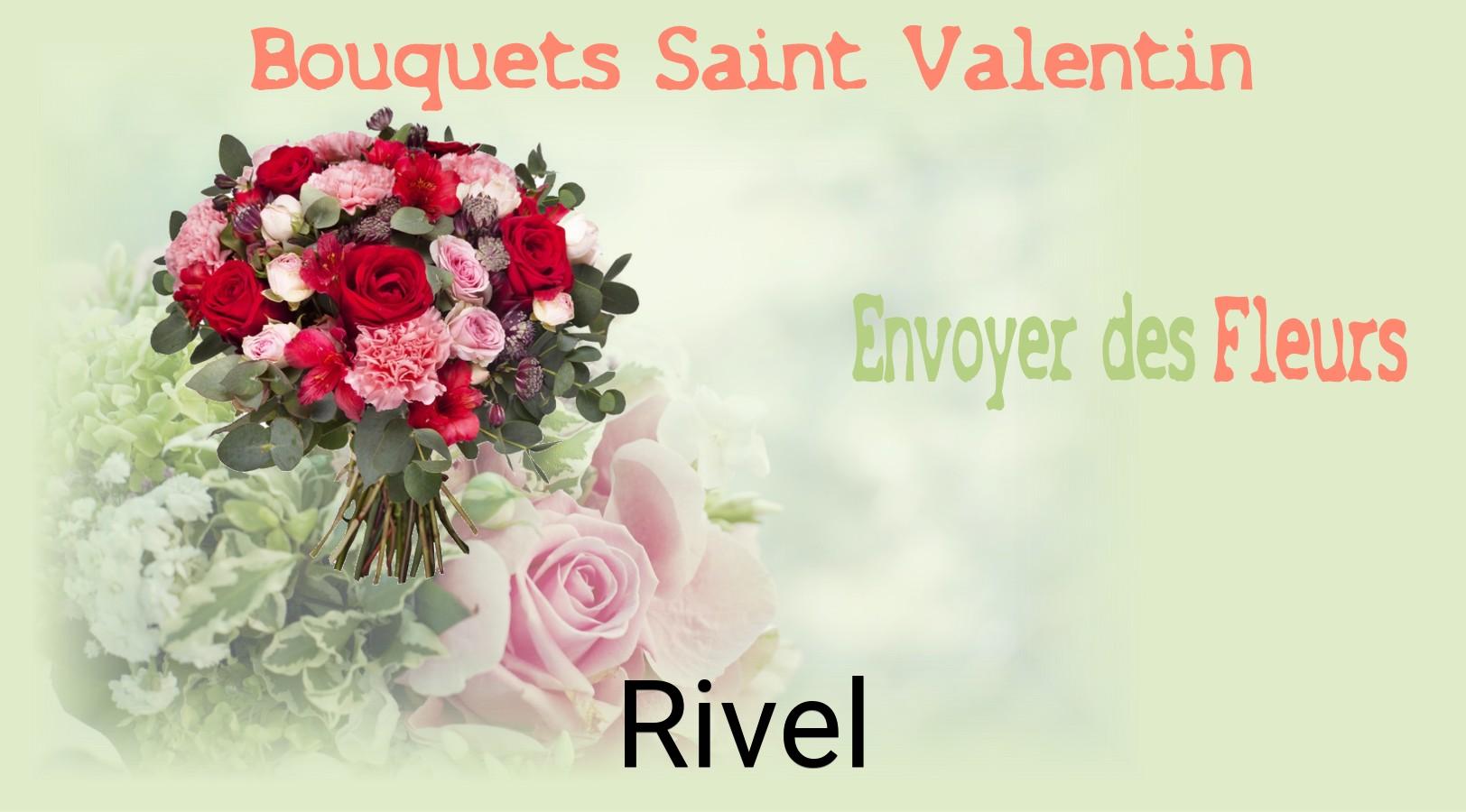 Roses de Saint-Valentin livrées à Rivel